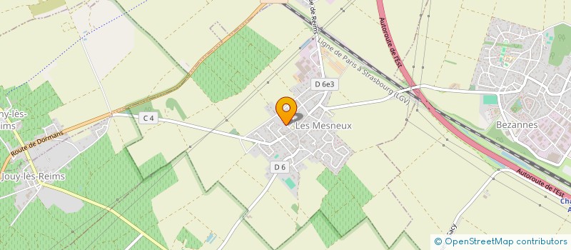localisation de l'entreprise NATUREO CHAMPIGNY SUR VESLE à CHAMPIGNY