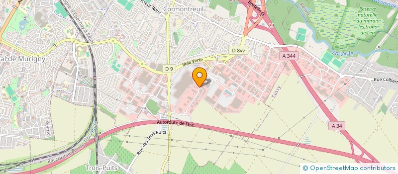 localisation de l'entreprise NATUREO CORMONTREUIL  CORMONTREUIL