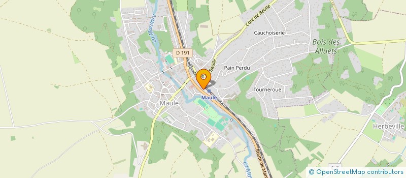 localisation de l'entreprise NATUREVA à MAULE