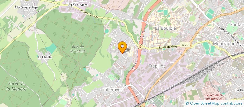 localisation de l'entreprise NATUREVOUS FRANCE à BESANCON