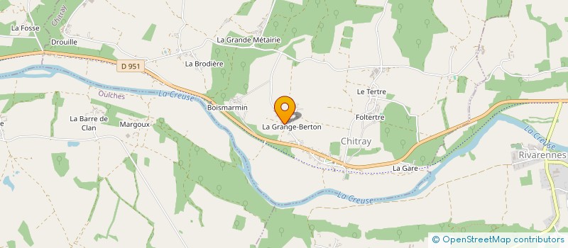 localisation de l'entreprise NATURIMMO à CHITRAY