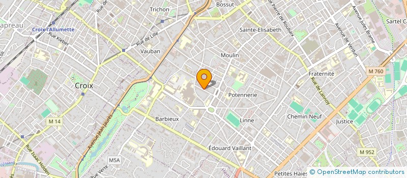 localisation de l'entreprise NATURINKA  ROUBAIX