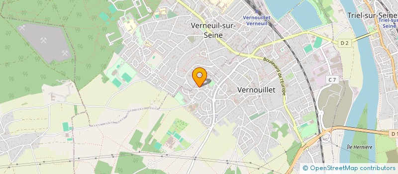 localisation de l'entreprise NATURISME SANS FRONTIERES à VERNOUILLET
