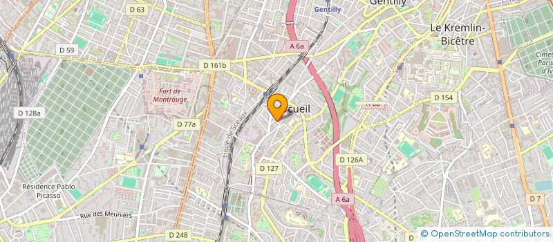 localisation de l'entreprise NATURL TECHNOLOGIES  ARCUEIL