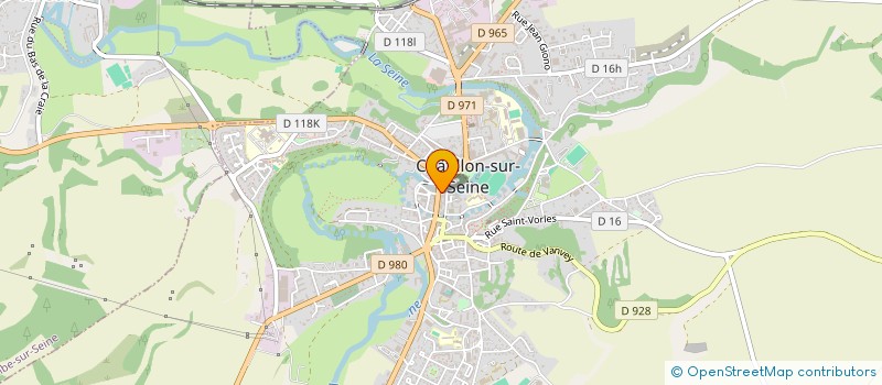 localisation de l'entreprise NATURLANDIMMO  CHATILLON-SUR-SEINE