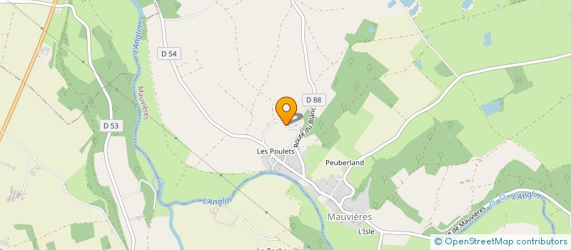 localisation de l'entreprise NATURLANT à CHALAIS