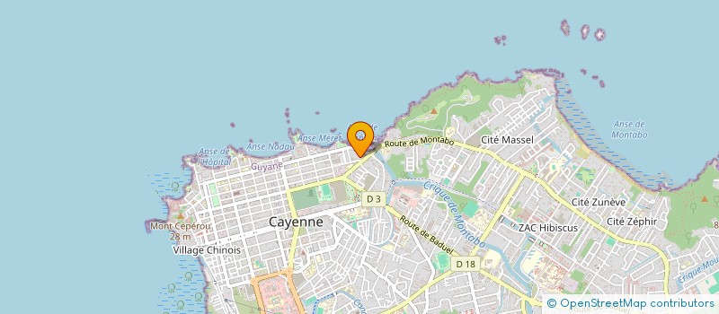 localisation de l'entreprise NATURO DIET  CAYENNE