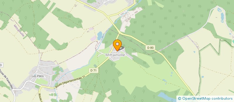 localisation de l'entreprise NATURO-MED  MITTAINVILLE