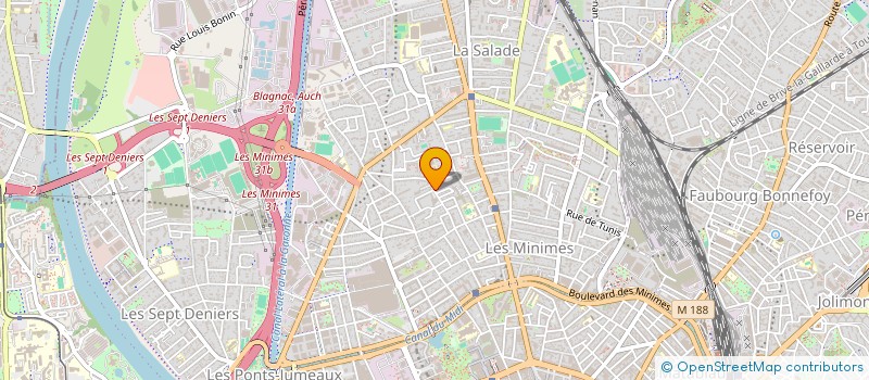 localisation de l'entreprise NATURONATH à TOULOUSE