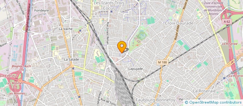 localisation de l'entreprise NATURONS DEVELOPPEMENT à TOULOUSE