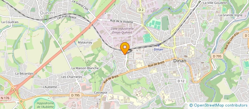 localisation de l'entreprise NATUROSMOSE  CAULNES