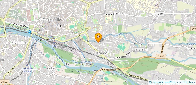 localisation de l'entreprise NATUROTAP  BIZANOS