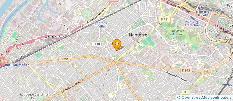 localisation de l'entreprise NATURVITALE  NANTERRE