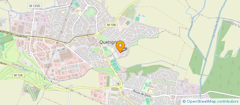 localisation de l'entreprise NATUTECH  QUETIGNY