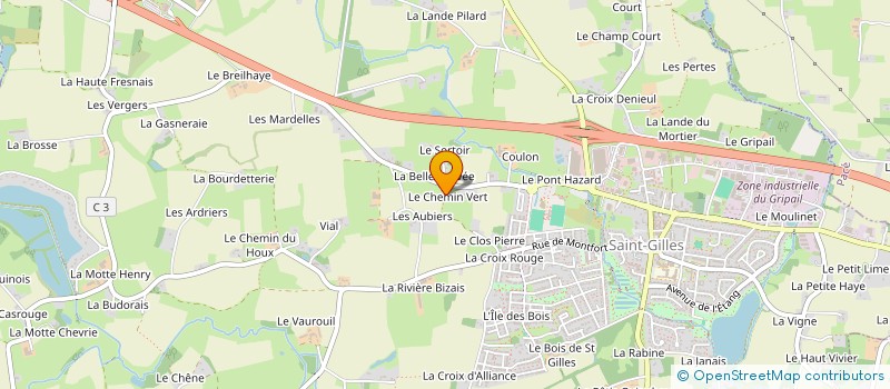 localisation de l'entreprise NATVAL  SAINT-GILLES