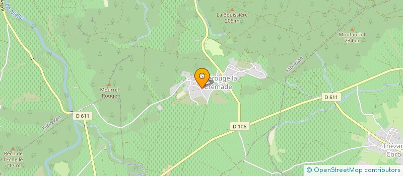 localisation de l'entreprise NATYLOCHANTELY  FABREZAN