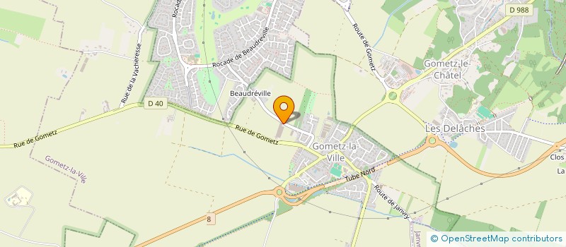 localisation de l'entreprise NATYLOE COSMETICS  SAINT-AUBIN-DES-CHATEAUX