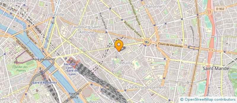 localisation de l'entreprise NATYO à PARIS