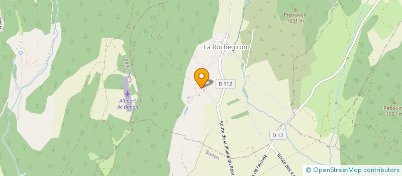 localisation de l'entreprise NATYVIC  LA ROCHEGIRON