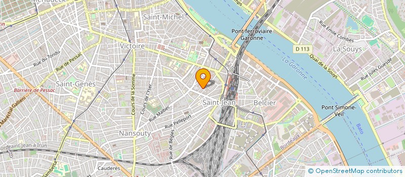 localisation de l'entreprise NAU DRAI VAUQUELIN  BORDEAUX