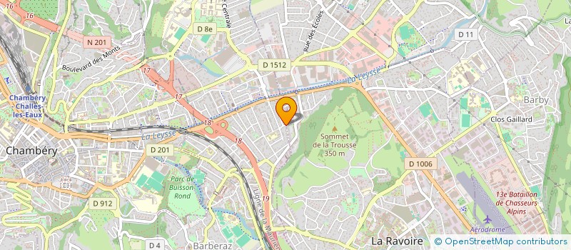 localisation de l'entreprise NAUD'INC  BARBERAZ