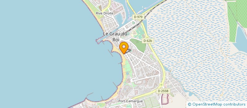 localisation de l'entreprise NAUD SABATIER  LE GRAU-DU-ROI
