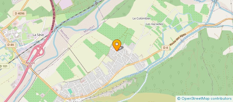 localisation de l'entreprise NAUDIN à LES MEES