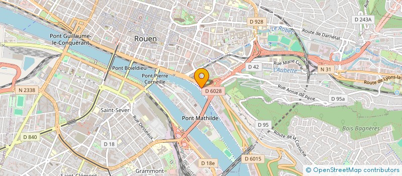 localisation de l'entreprise NAUDIN INVEST à ROUEN