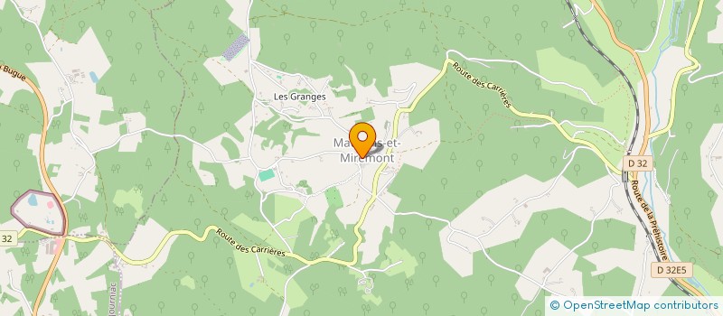 localisation de l'entreprise NAUDY  LES EYZIES