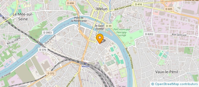 localisation de l'entreprise NAUFRAGE  MELUN