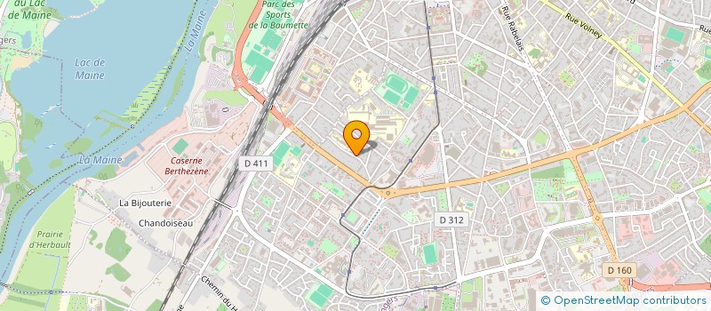 localisation de l'entreprise NAULET ET PECON à ANGERS
