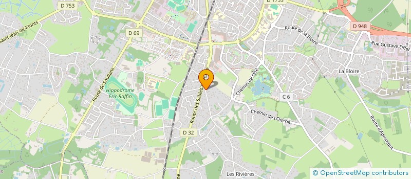 localisation de l'entreprise NAULLET AND CO à CHALLANS
