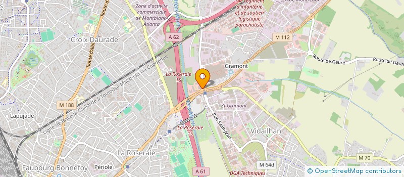 localisation de l'entreprise NAUMY GT  TOULOUSE