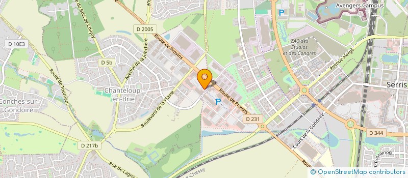 localisation de l'entreprise NAUMY LI  CHANTELOUP-EN-BRIE