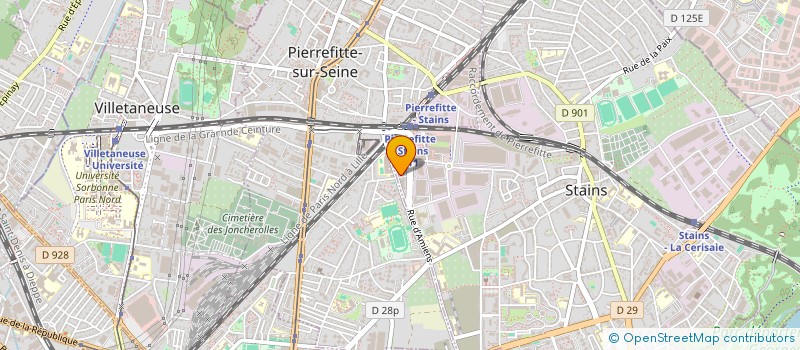 localisation de l'entreprise NAUMY ONLINE à STAINS