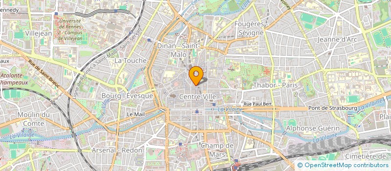 localisation de l'entreprise NAUPLIE à RENNES
