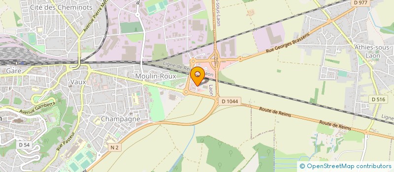 localisation de l'entreprise NAUPLIE à LAON