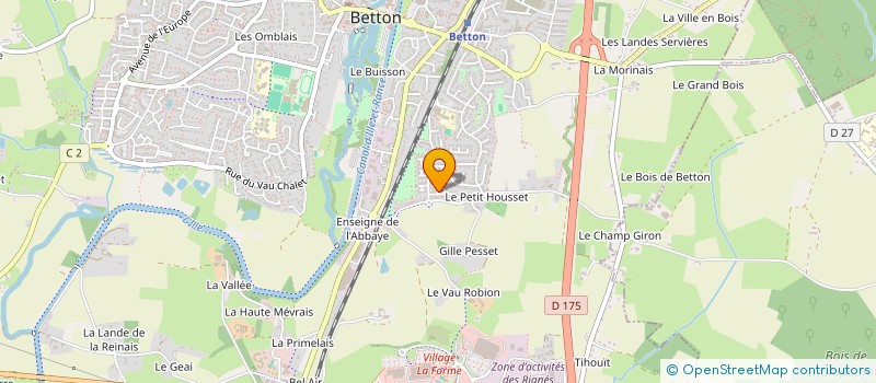 localisation de l'entreprise NAUPLIE  BETTON