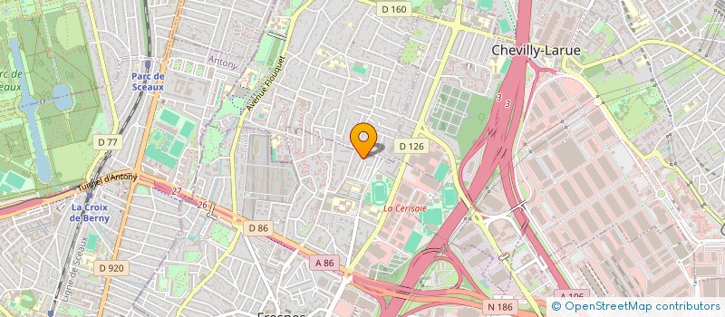 localisation de l'entreprise NAUSICA  FRESNES