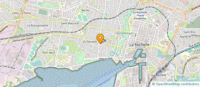 localisation de l'entreprise NAUSICA DISTRIBUTION à LA ROCHELLE