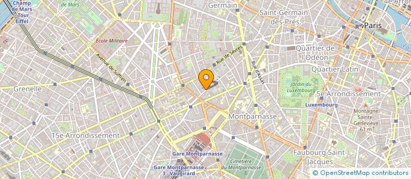 localisation de l'entreprise NAUSICAA à PARIS