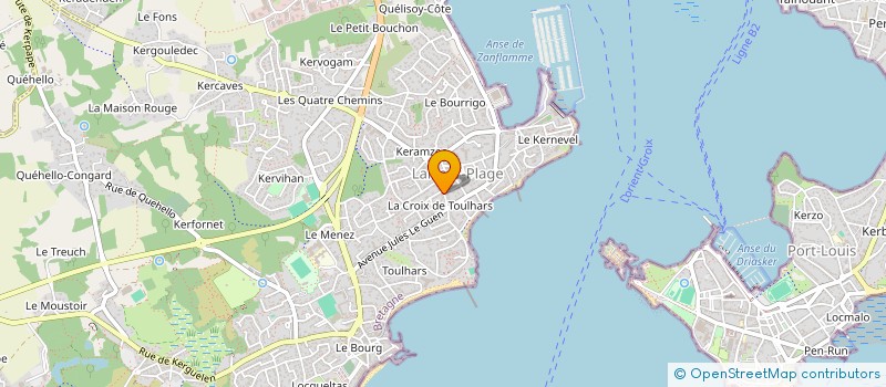 localisation de l'entreprise NAUSICAA RH  LARMOR-PLAGE