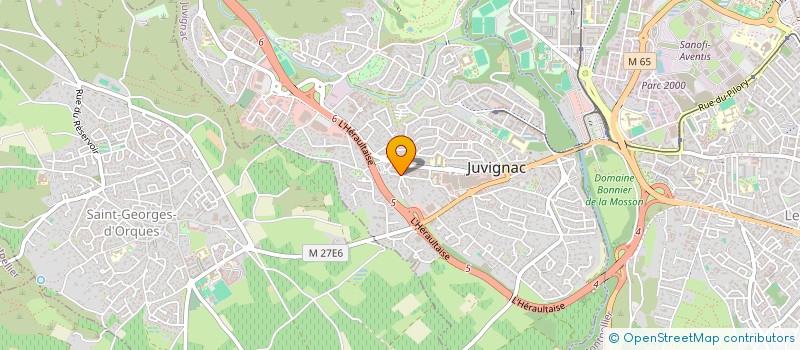 localisation de l'entreprise NAUT  JUVIGNAC