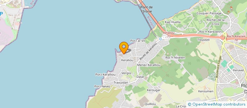 localisation de l'entreprise NAUT'IROISE SERVICES à PLOUGASTEL-DAOULAS