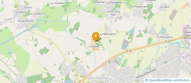 localisation de l'entreprise NAUTELEC ELECTRICITE MARINE ET FLUVIALE à SAINT-MARS-DE-COUTAIS