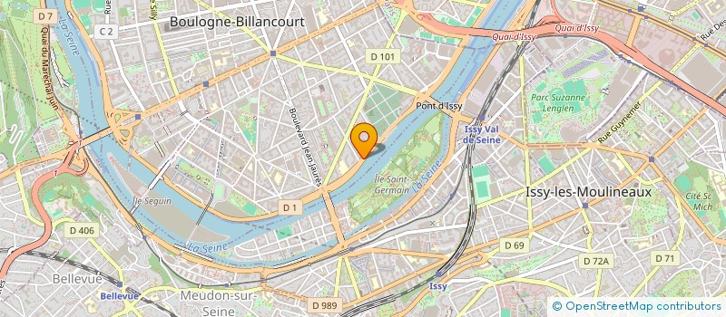 localisation de l'entreprise NAUTES INVEST à BOULOGNE-BILLANCOURT
