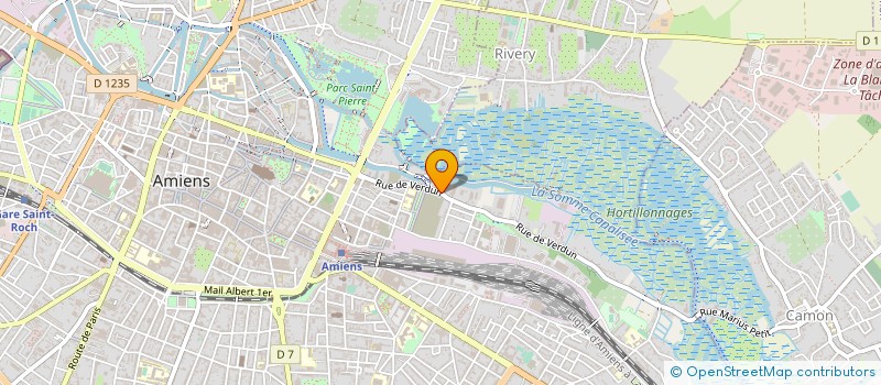 localisation de l'entreprise NAUTIC 80 à AMIENS