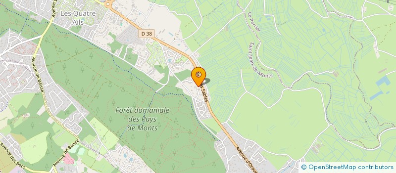 localisation de l'entreprise NAUTIC ALU  SAINT-JEAN-DE-MONTS