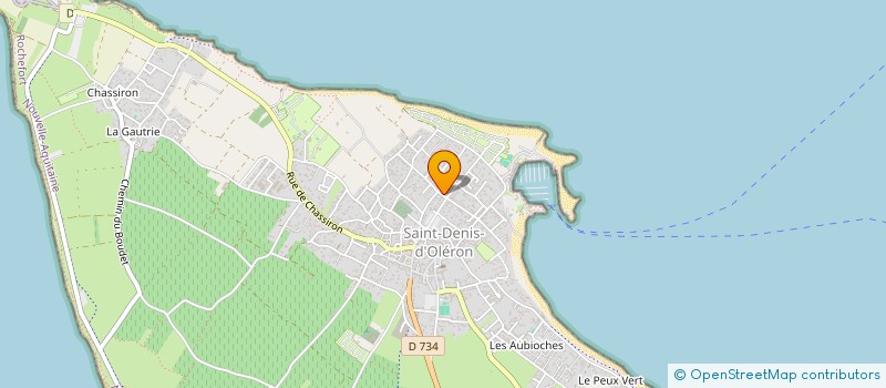 localisation de l'entreprise NAUTIC AUTO SARL à SAINT DENIS D'OLERON