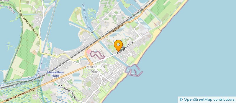 localisation de l'entreprise NAUTIC MAR  MARSEILLAN
